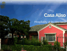 Tablet Screenshot of casaaliso.com